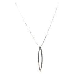 Brand New Designer Hot Diamonds Brand Sterling Silver Pendant Necklace (collier à pendentifs en argent)
