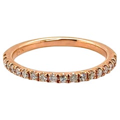 Brand New Diamond Wedding Ring Anniversary Band .25ct Mined 14K Rose Gold
