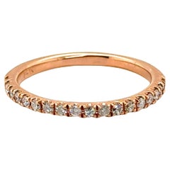 Brand New Diamond Wedding Ring Anniversary Band .25ct Mined 14K Rose Gold