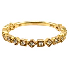 Brand New Diamond Wedding Ring Anniversary Band Mined D-F VS 14K Yellow Gold