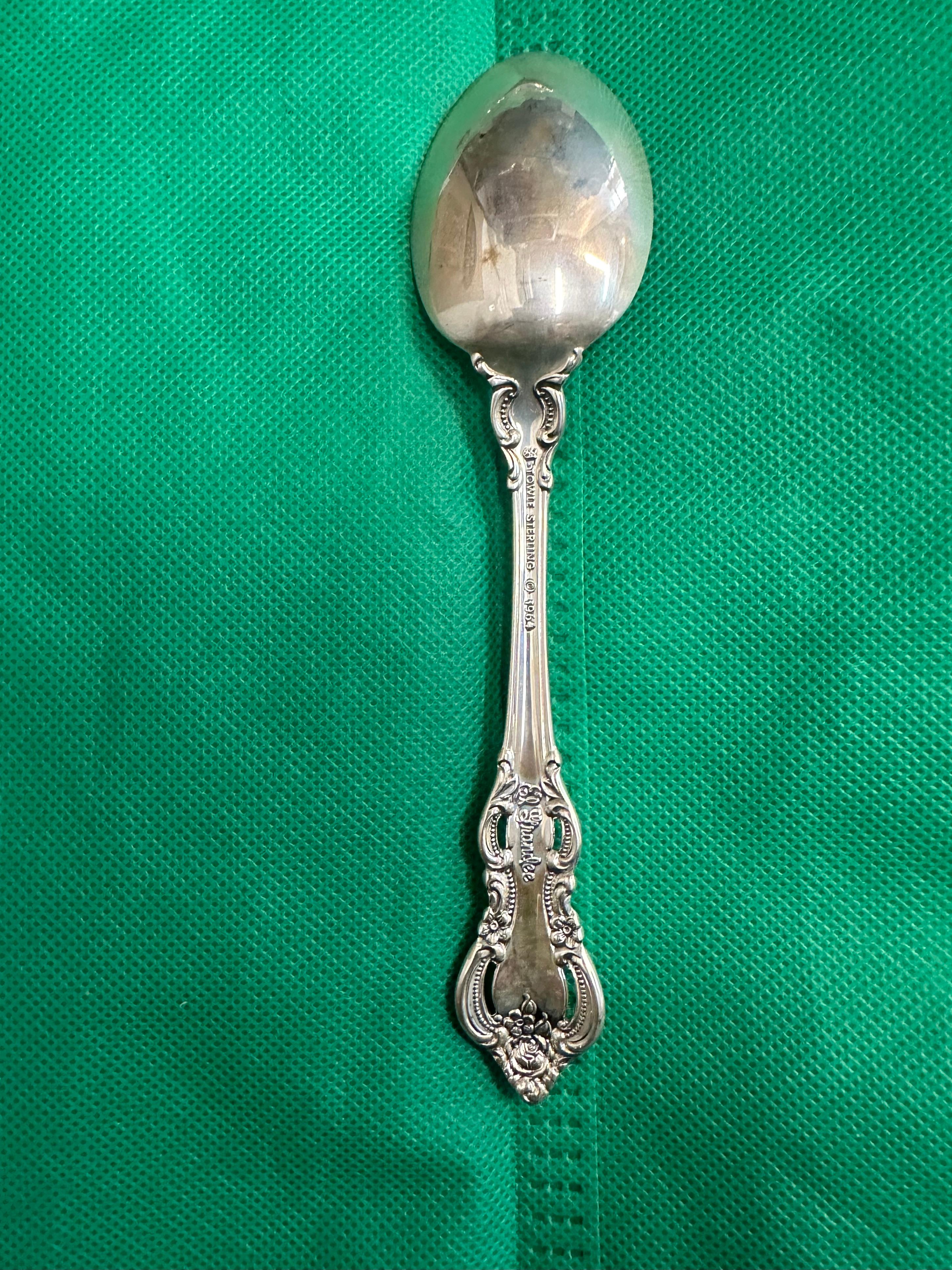 Nuovo di zecca El Grandee, servizio di posate in argento per dodici persone, di Towle in vendita 7
