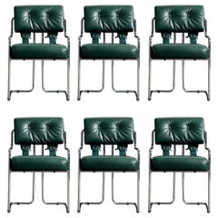 Chrome Armchairs