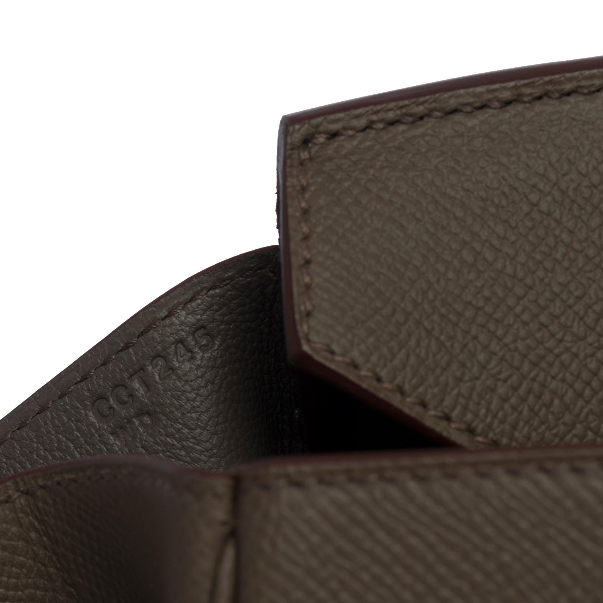 Brand New -Full set-Hermès Birkin 35 handbag in Etain Epsom leather, SHW In New Condition In Paris, IDF