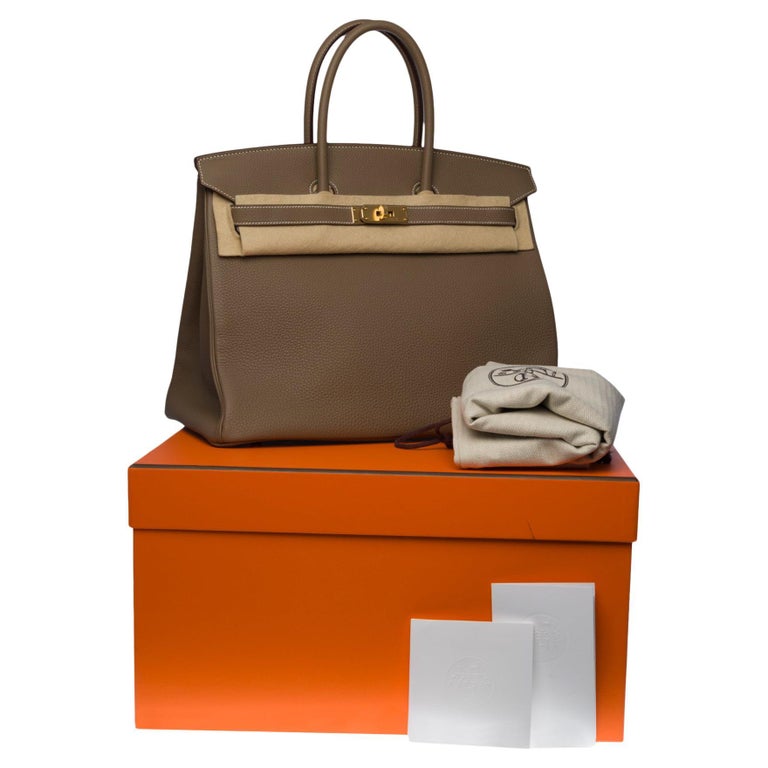 Hermes Etoupe Togo Birkin 35, Hermes Bag, Hermes Birkin Bag