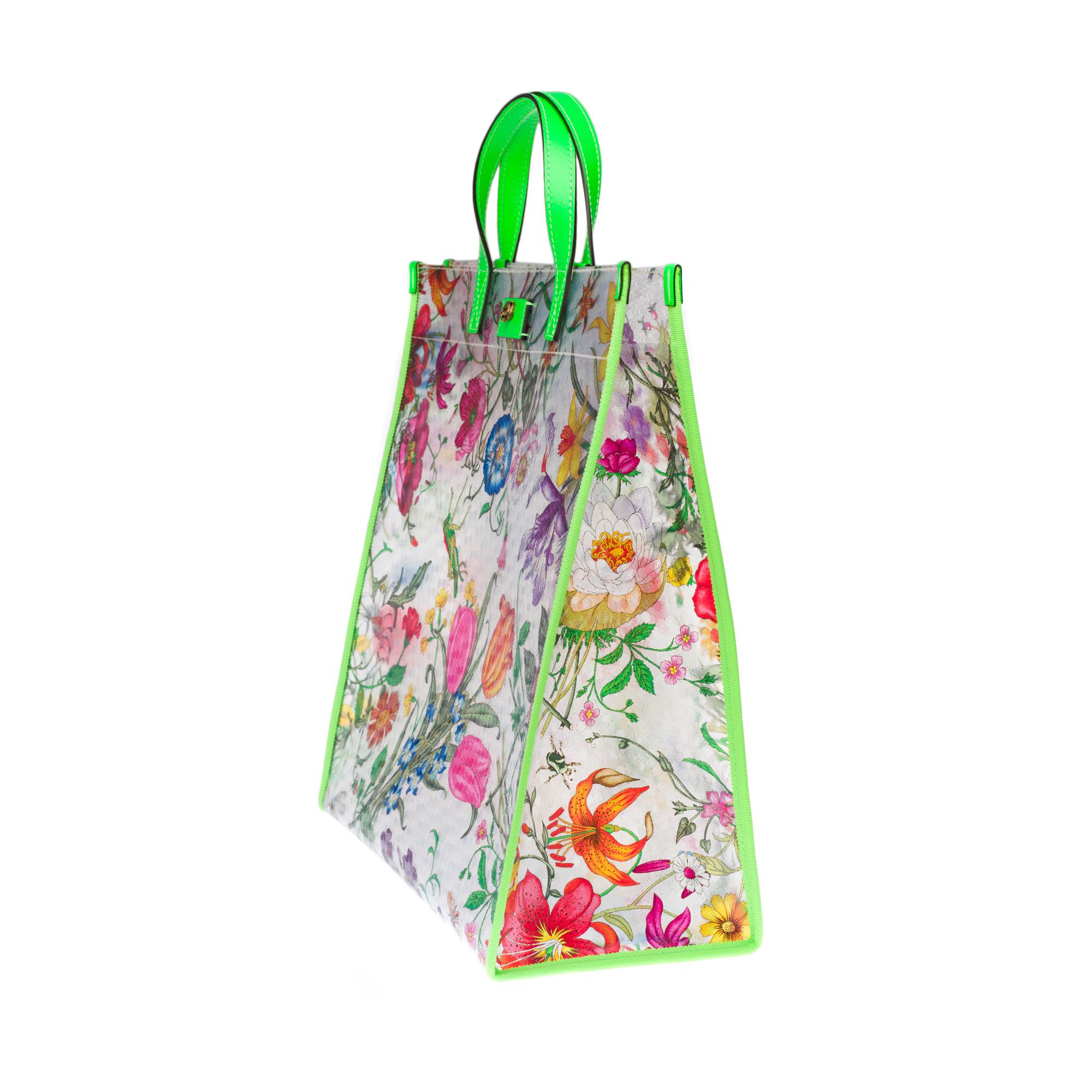 green gucci shopping bag