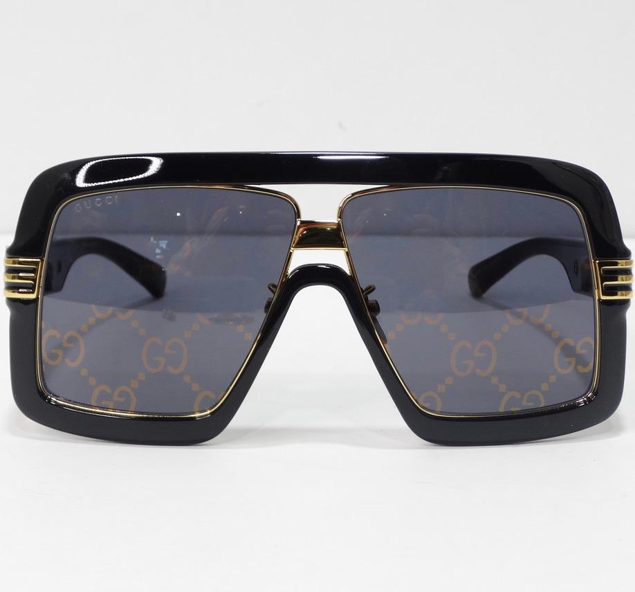 Lunettes de soleil Gucci Monogram Lense Brand New Neuf - En vente à Scottsdale, AZ