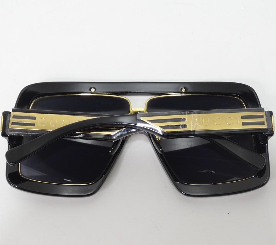 Lunettes de soleil Gucci Monogram Lense Brand New en vente 3