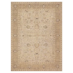 Nouveau tapis en laine tissé à la main, inspiré d'Agra