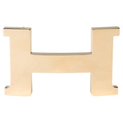 Brand new Hermes 2 GM 42 mm gold-plated metal buckle