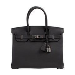 Brand New Hermès Birkin 30 Black Togo PHW