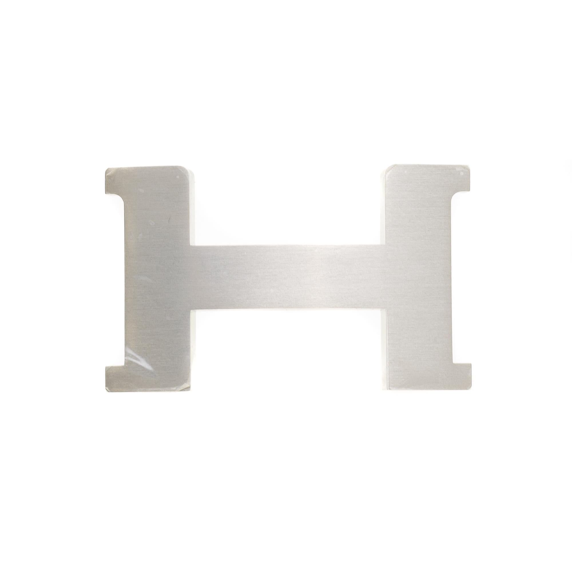 Beige Brand new/Hermès Constance belt 40 mm reverse in epsom White/Taupe leather