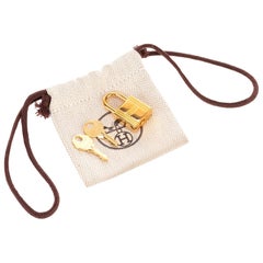 BRAND NEW Hermès Padlock in gold plated for Birkin or Kelly handbags !