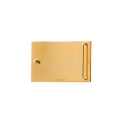 Brand New Hermes Rectangle Belt Buckle in gold plated metal (37mm)