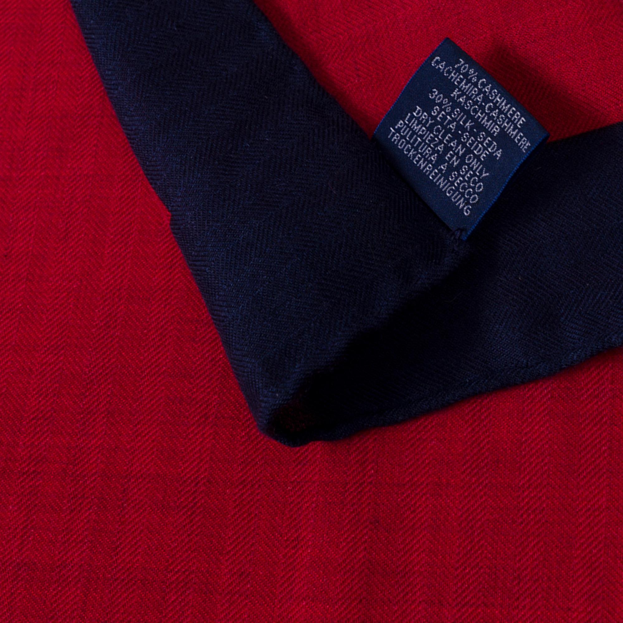 Women's Brand New- Hermès Shawl 140 “Chevaux au Pré” in cashmere and silk