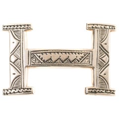 Brand new Hermes Touareg buckle in Sterling Silver