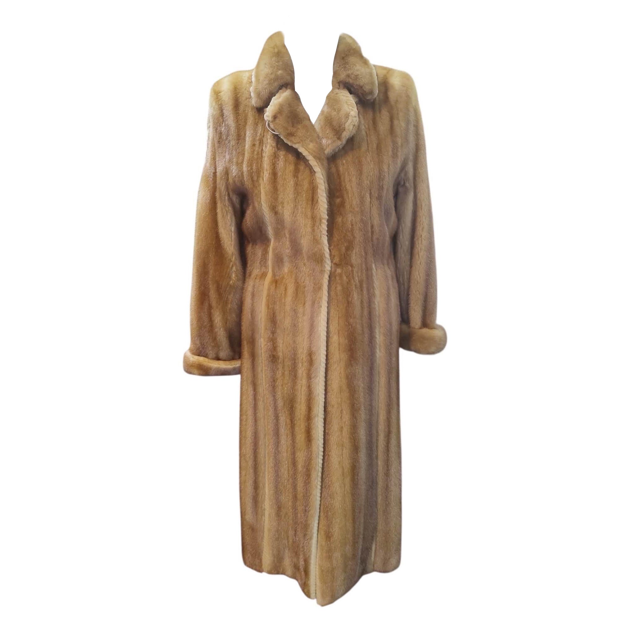 Brandely Jean Crossan femmina whisky Cappotto in pelliccia di visone 8-10