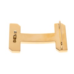 Brand new Large Model Hermès belt Buckle 3D Gold - plated metal