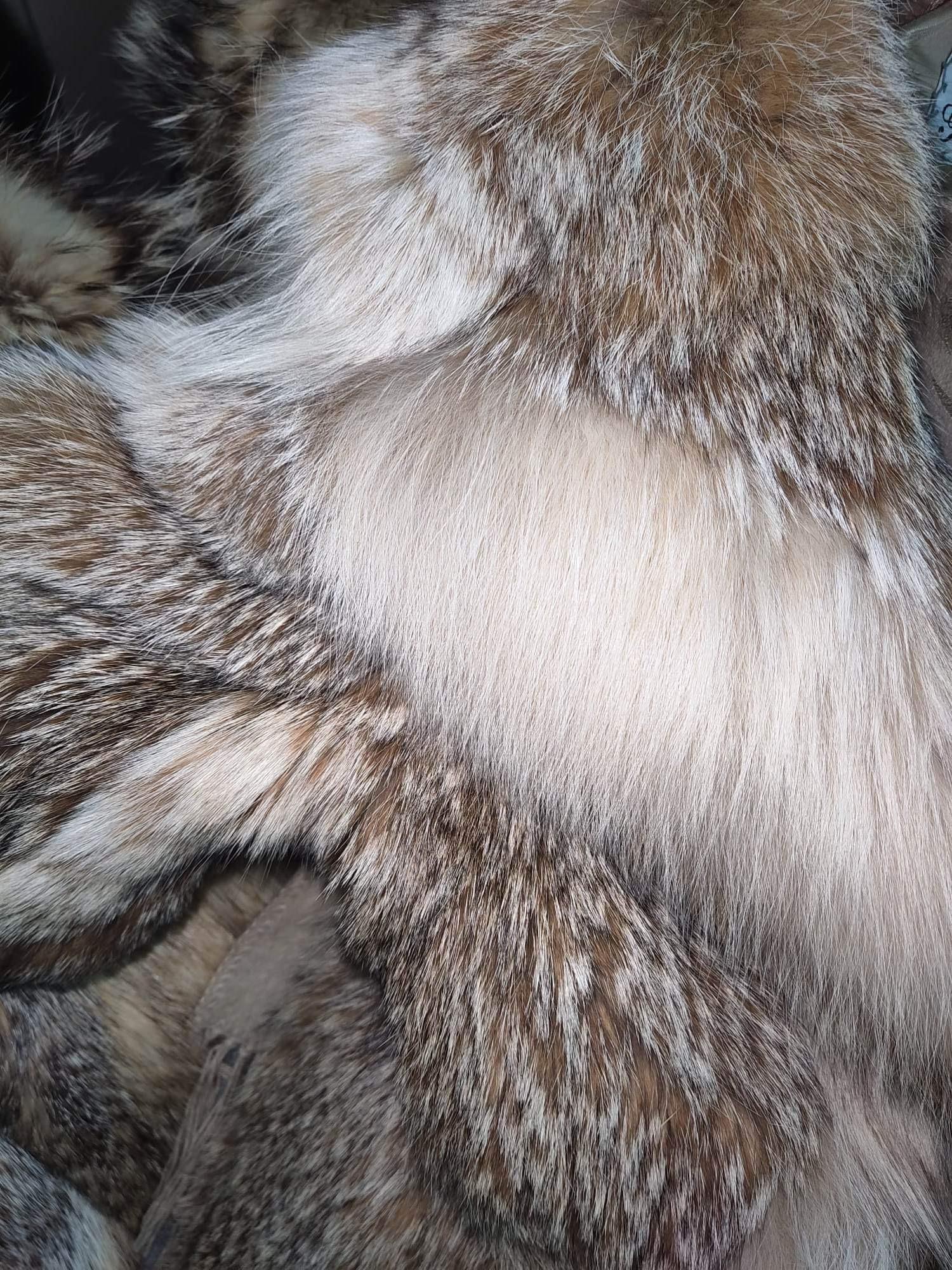 Brand new lightweight lynx fur coat size 10 For Sale 11