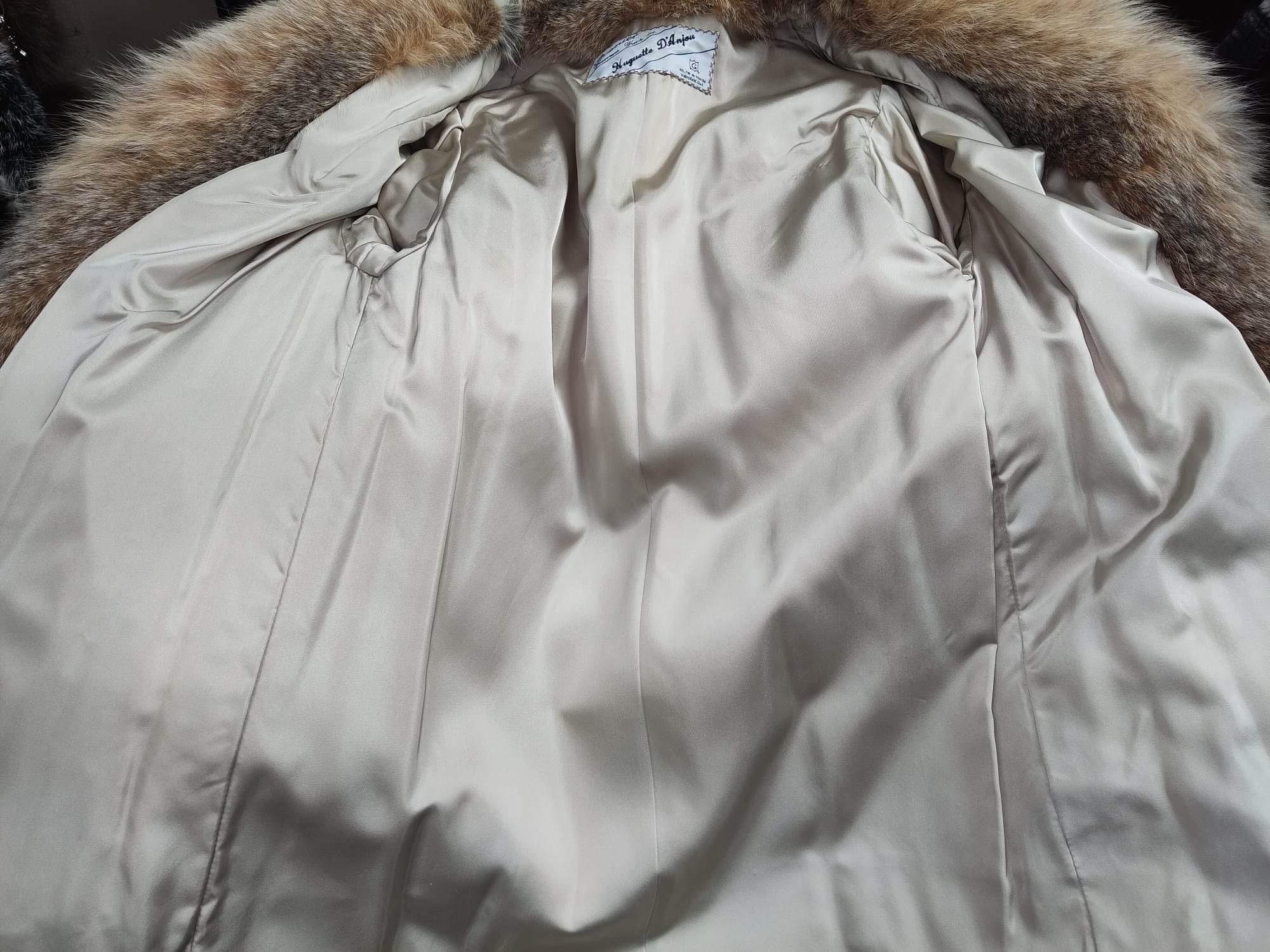 Brand new lightweight lynx fur coat size 12-14 12