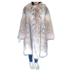 Nuovo cappotto di pelliccia di lince leggera taglia 18-24 XL