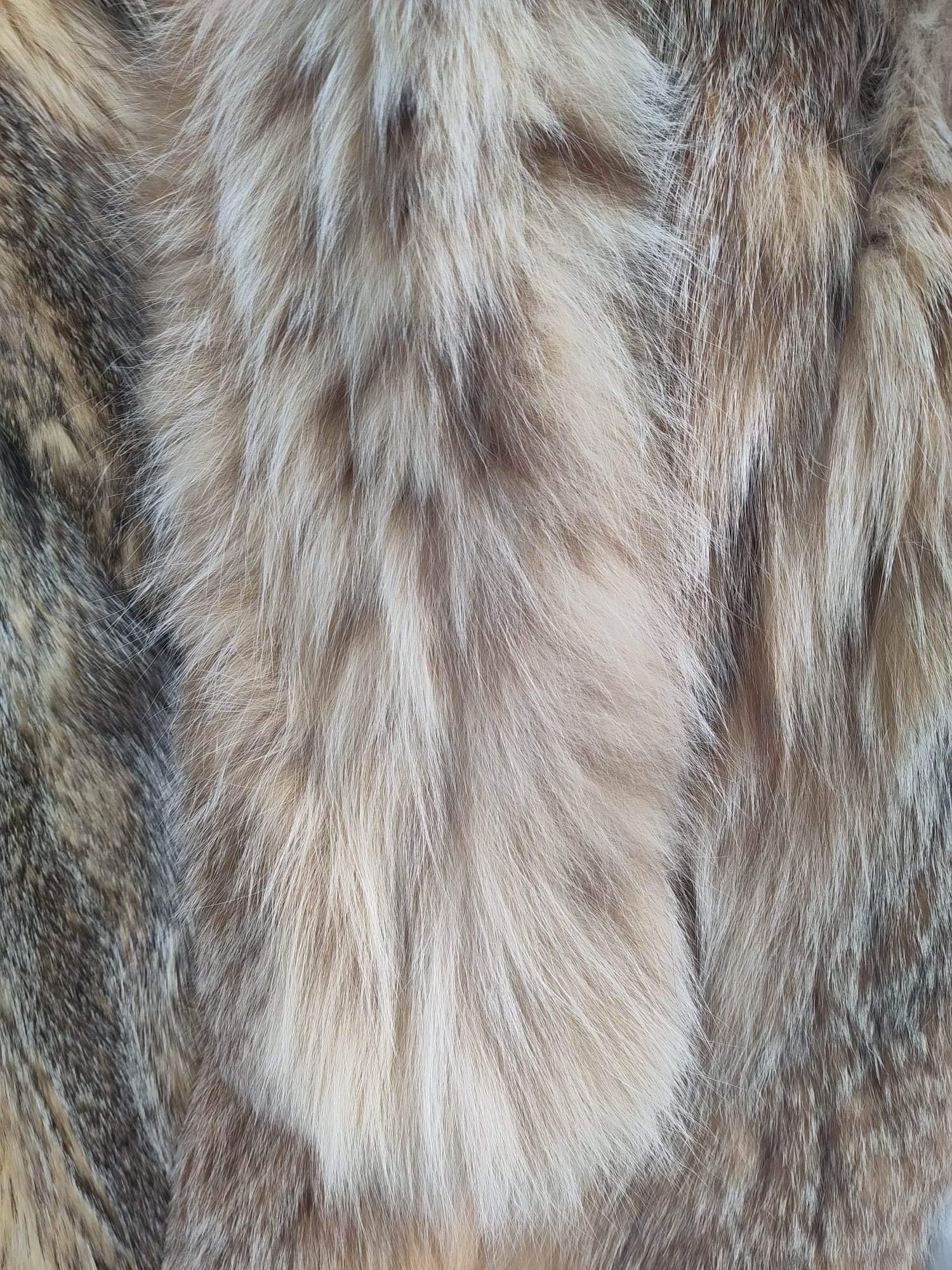 Brand new lightweight lynx fur coat size 8 S 6