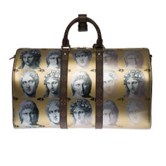 BRAND NEW-Limited edition Louis Vuitton keepall 45 strap Fornasetti  fw21