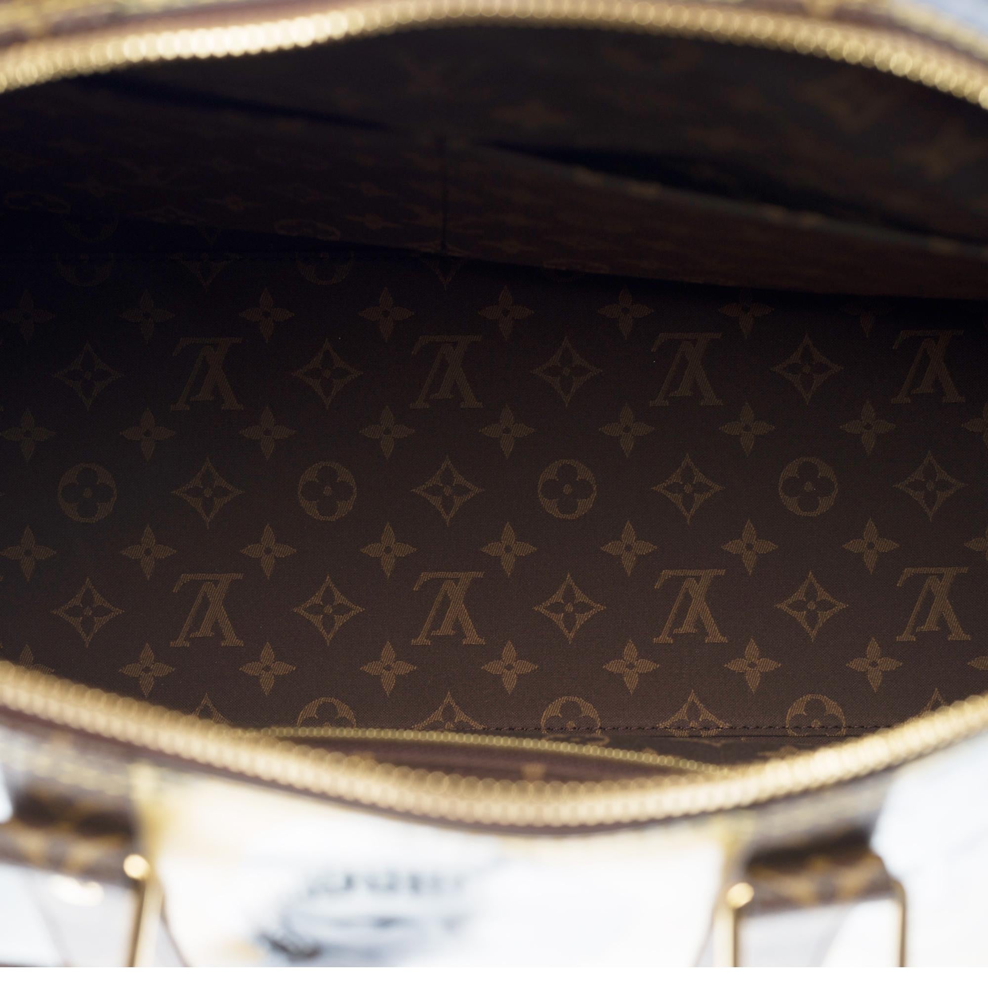 BRAND NEW-Limited edition Louis Vuitton keepall 45 strap Fornasetti  fw21 2