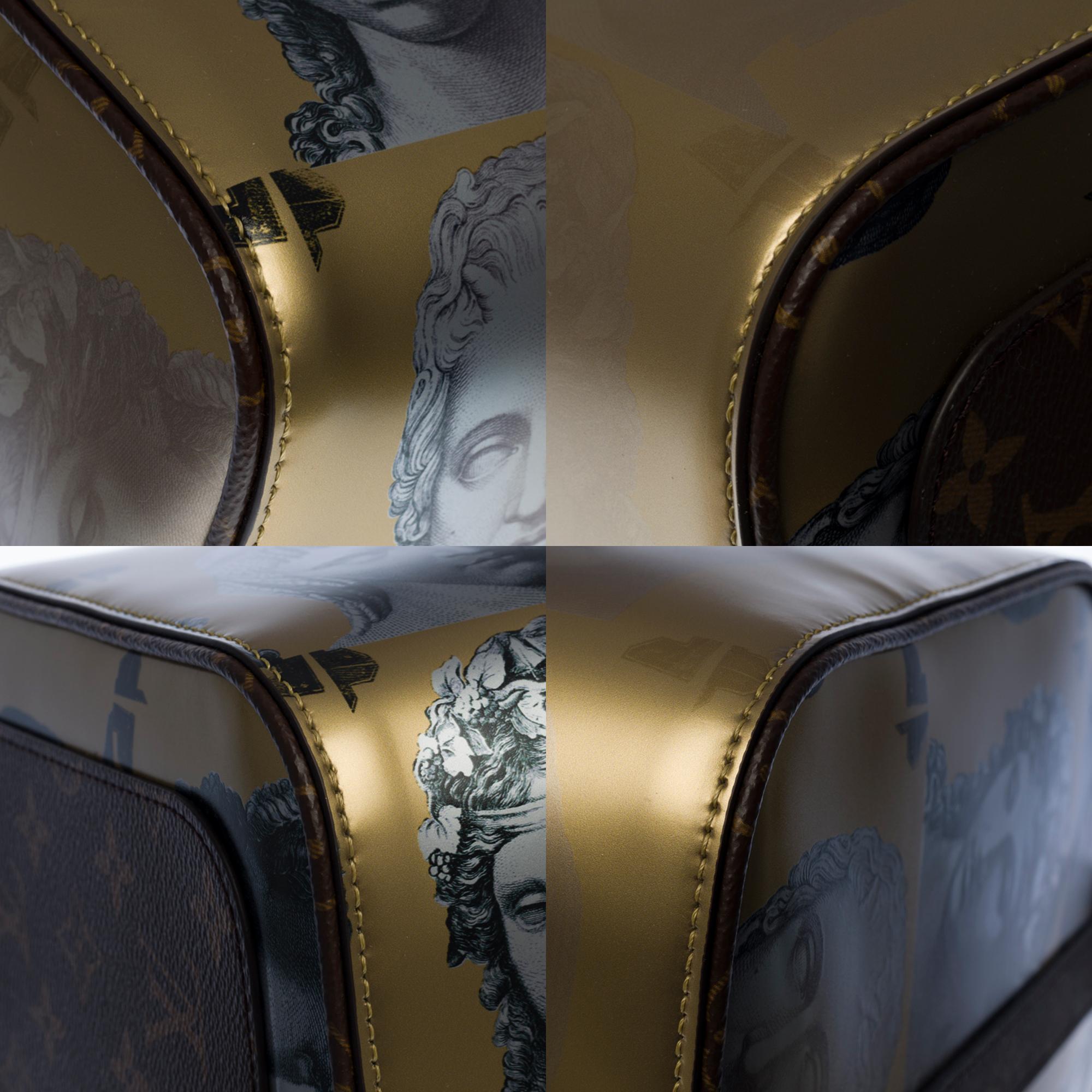 BRAND NEW-Limited edition Louis Vuitton keepall 45 strap Fornasetti  fw21 5