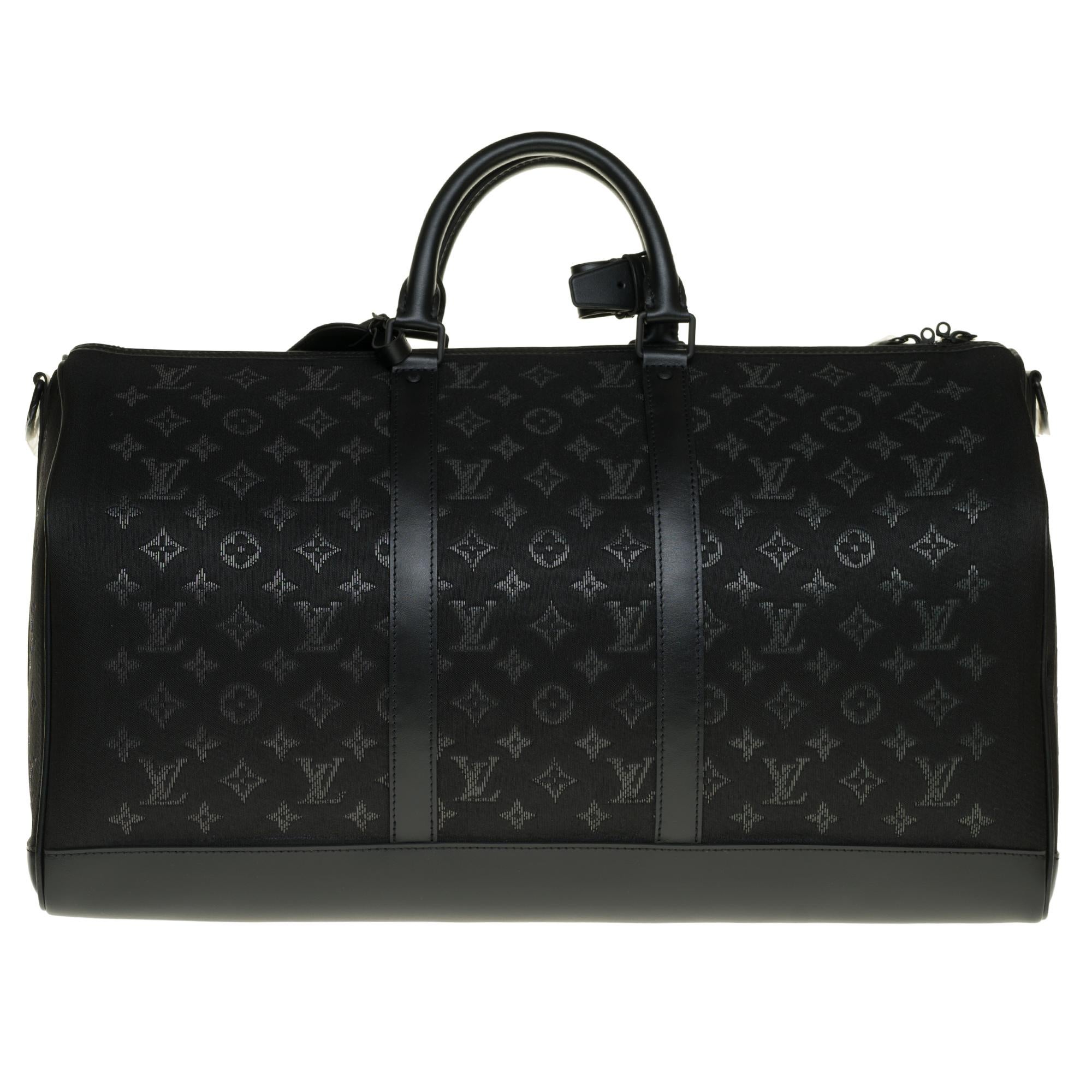 Black BRAND NEW-Limited edition Louis Vuitton keepall 50 Light Up virgil abloh fw19