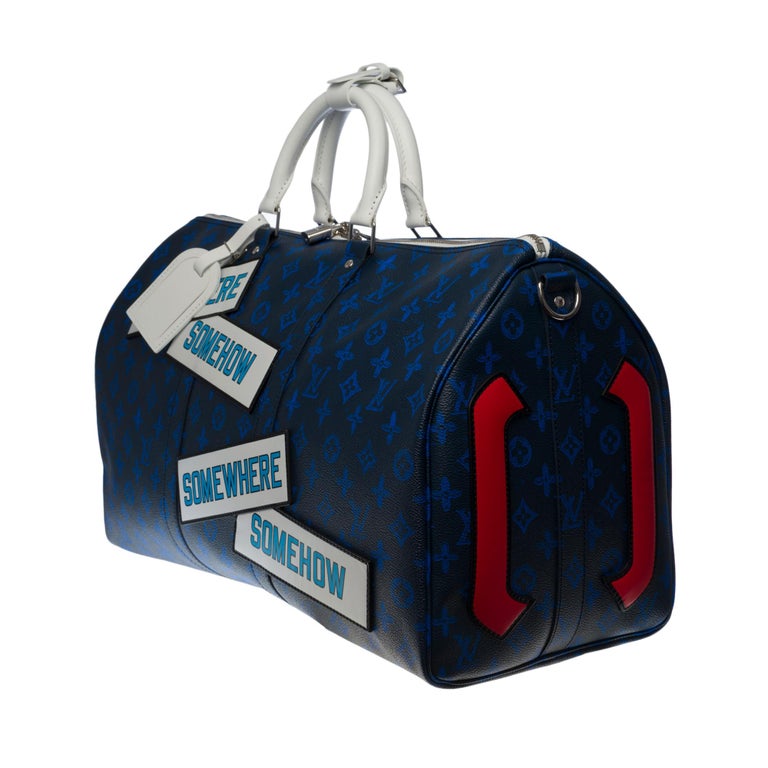 BRAND NEW-Limited edition Louis Vuitton keepall 50 Friends virgil abloh  fw21 at 1stDibs