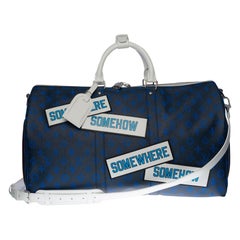 BRAND NEW-Limited edition Louis Vuitton keepall 50 strap Virgil Abloh  fw21