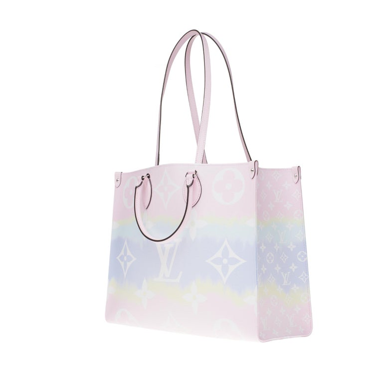 Buy Louis Vuitton LV Escale Onthego GM Pastel Tote Bags Limited