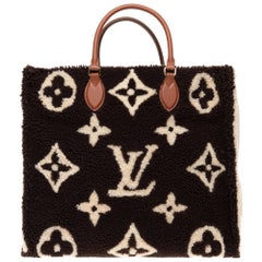 BRAND NEW Limited Edition Louis Vuitton Onthego Teddy Fleece Handtasche