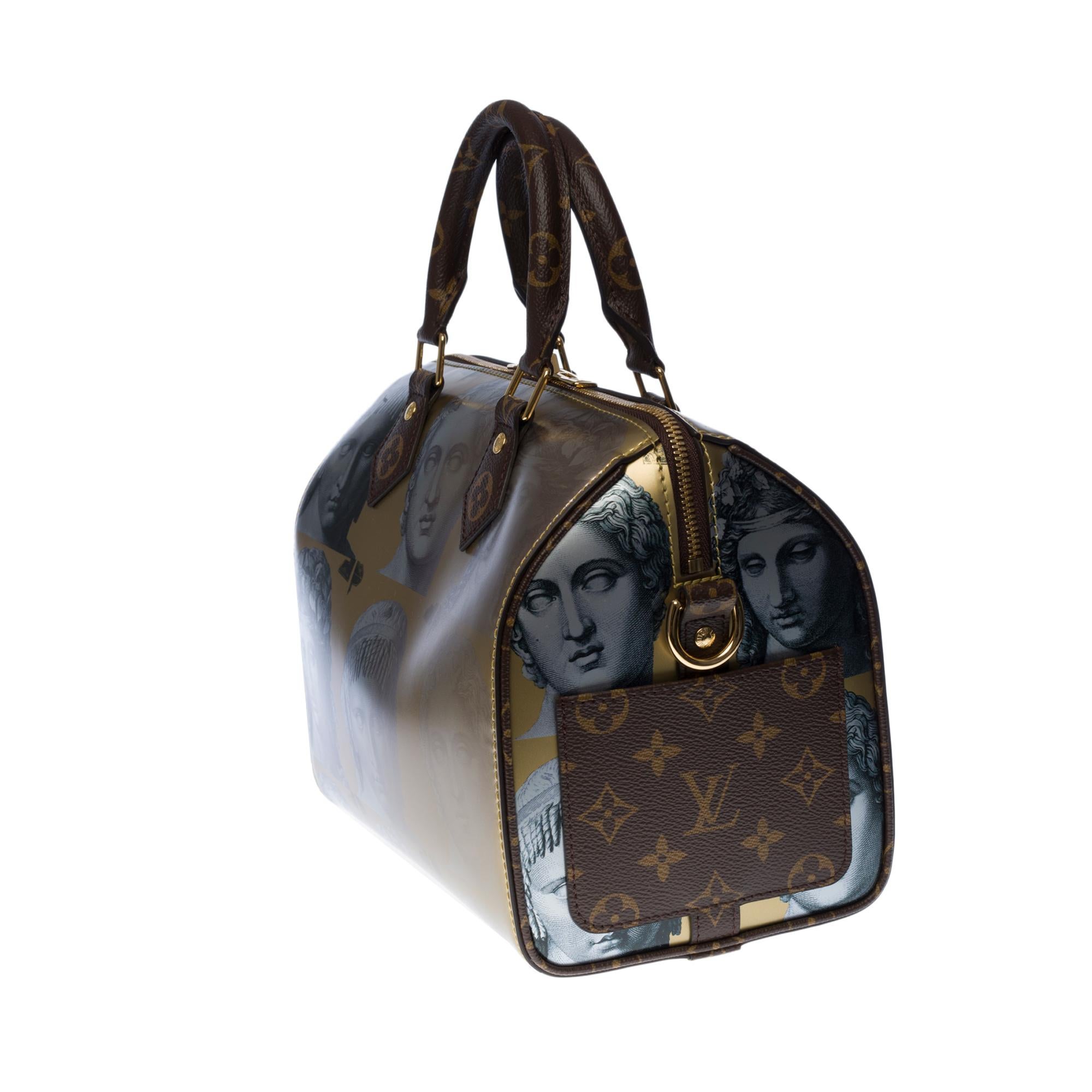 BRAND NEW-Limited edition Louis Vuitton Speedy 25 strap Fornasetti  fw21 1