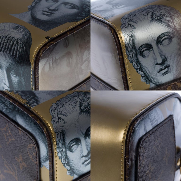 BRAND NEW-Limited edition Louis Vuitton keepall 45 strap Fornasetti fw21 at  1stDibs