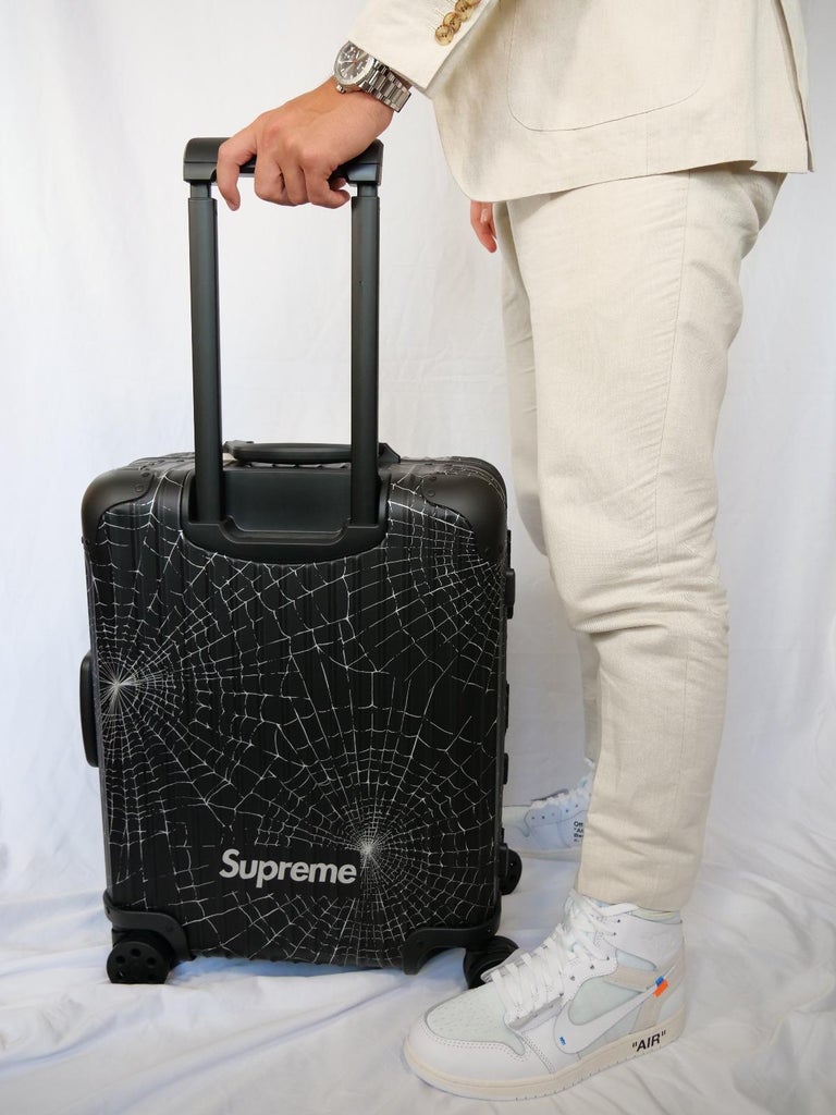 BRAND NEW -Limited edition Rimowa X Supreme 55 suitcase in black
