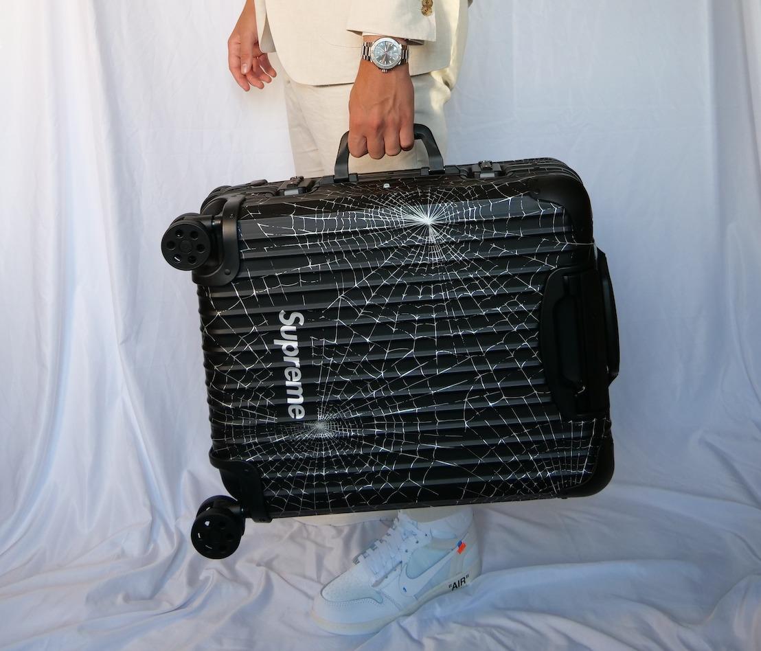 rimowa supreme suitcase