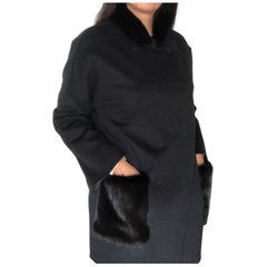 Brand new Loro Piana wool cashmere reversible coat 10/M ~no duties Brand new Loro Piana wool cashmere reversible coat 10/M ~no duties