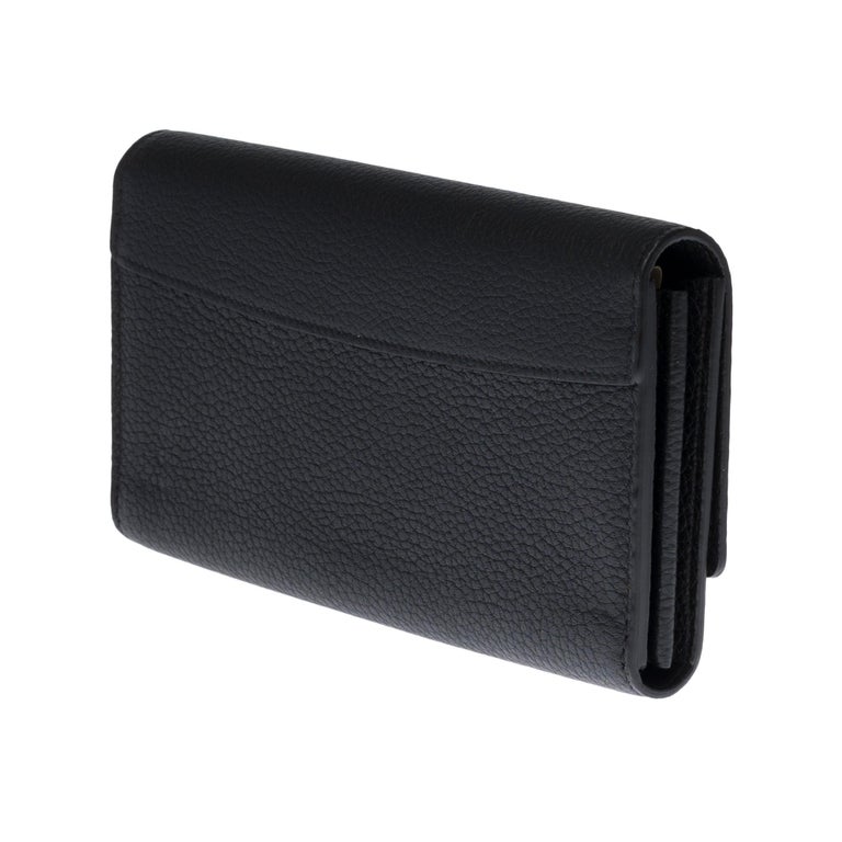 Brand New Louis Vuitton Capucines GM Wallet in black Taurillon leather  In New Condition In Paris, IDF