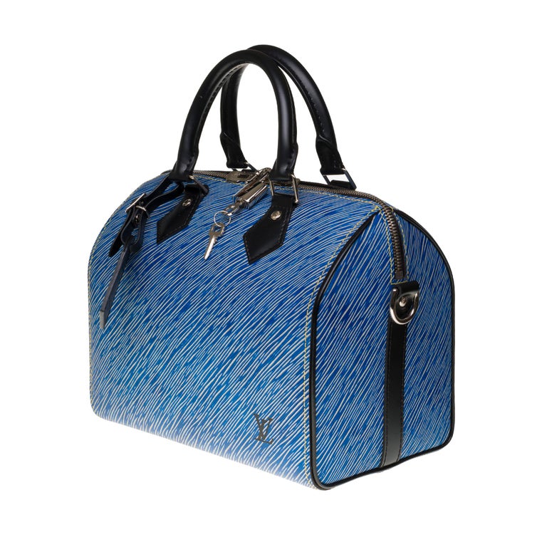 Louis Vuitton Speedy 25 My Heritage w Blue and White stripe – Chicago  Pawners & Jewelers