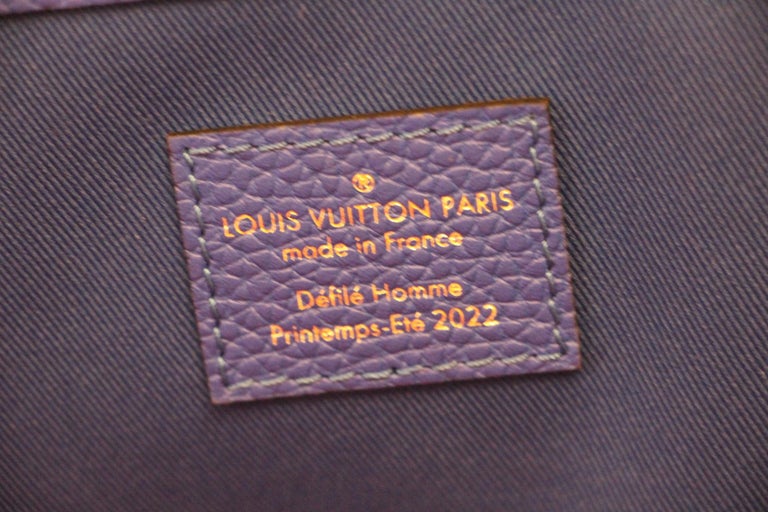 Louis Vuitton Keepall 50B Taurillon Illusion Blue/PinkLouis Vuitton Keepall  50B Taurillon Illusion Blue/Pink - OFour