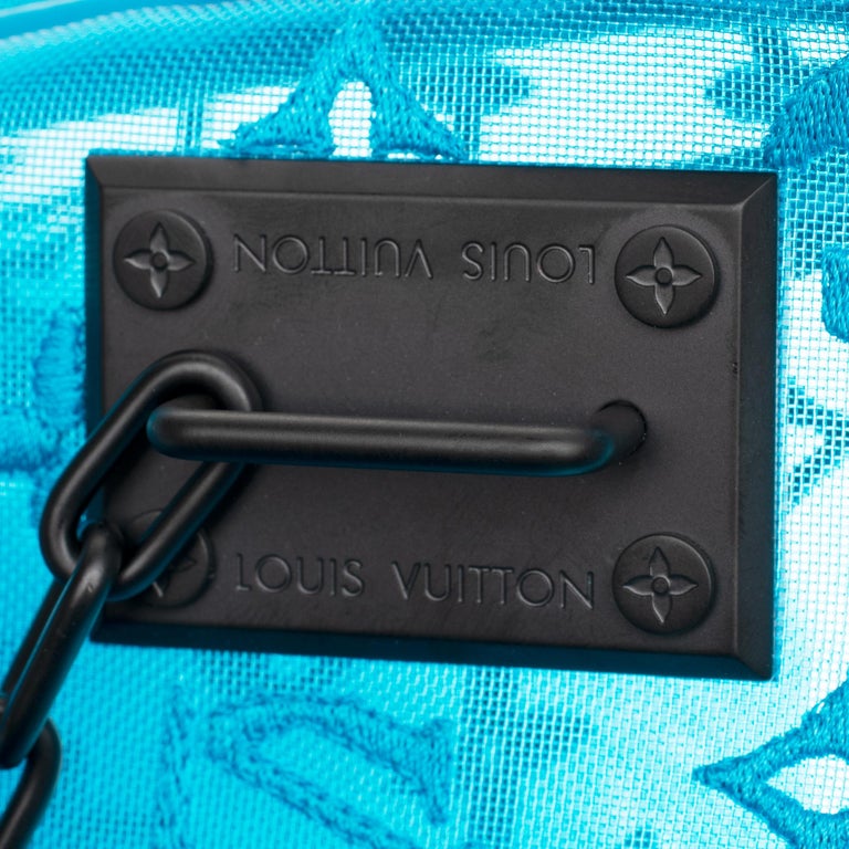 Louis Vuitton Keepall Bandouliere Bag Monogram Denim 50 at 1stDibs