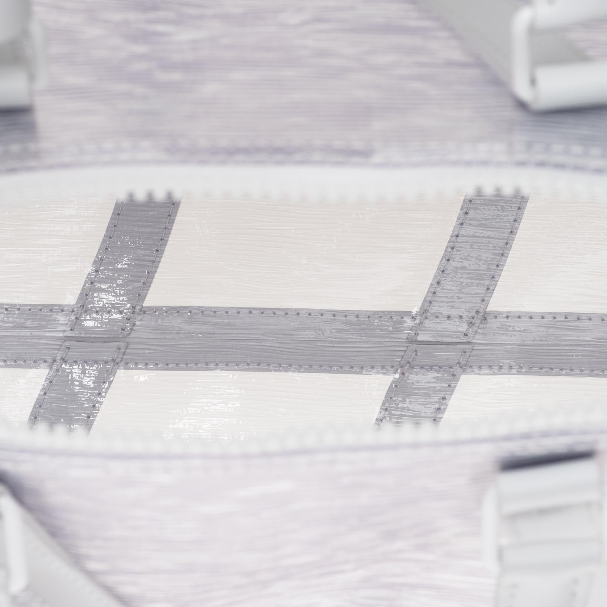 BRAND NEW Louis Vuitton Keepall Bandouliere Wavy 50 Epi Plage White  3