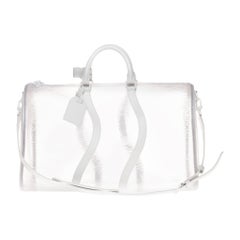 BRAND NEW Louis Vuitton Keepall Bandouliere Wavy 50 Epi Plage White 