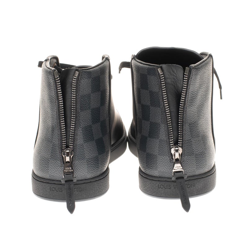 BRAND NEW Louis Vuitton LINE-UP sneaker boots, size 10 at