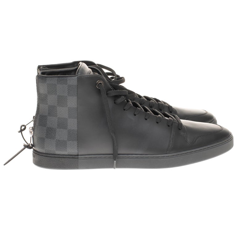 BRAND NEW Louis Vuitton "LINE-UP" sneaker boots, size 10 at 1stDibs