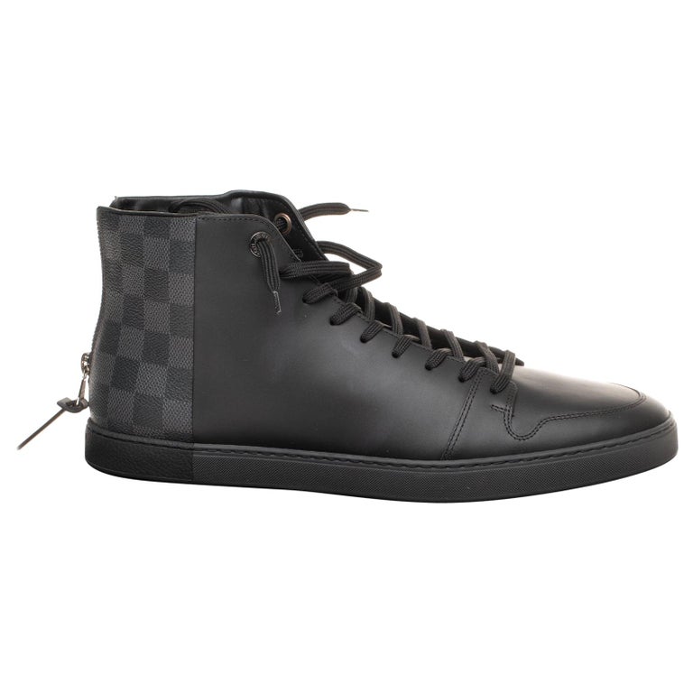 BRAND NEW Louis Vuitton "LINE-UP" sneaker boots, size 10 For Sale
