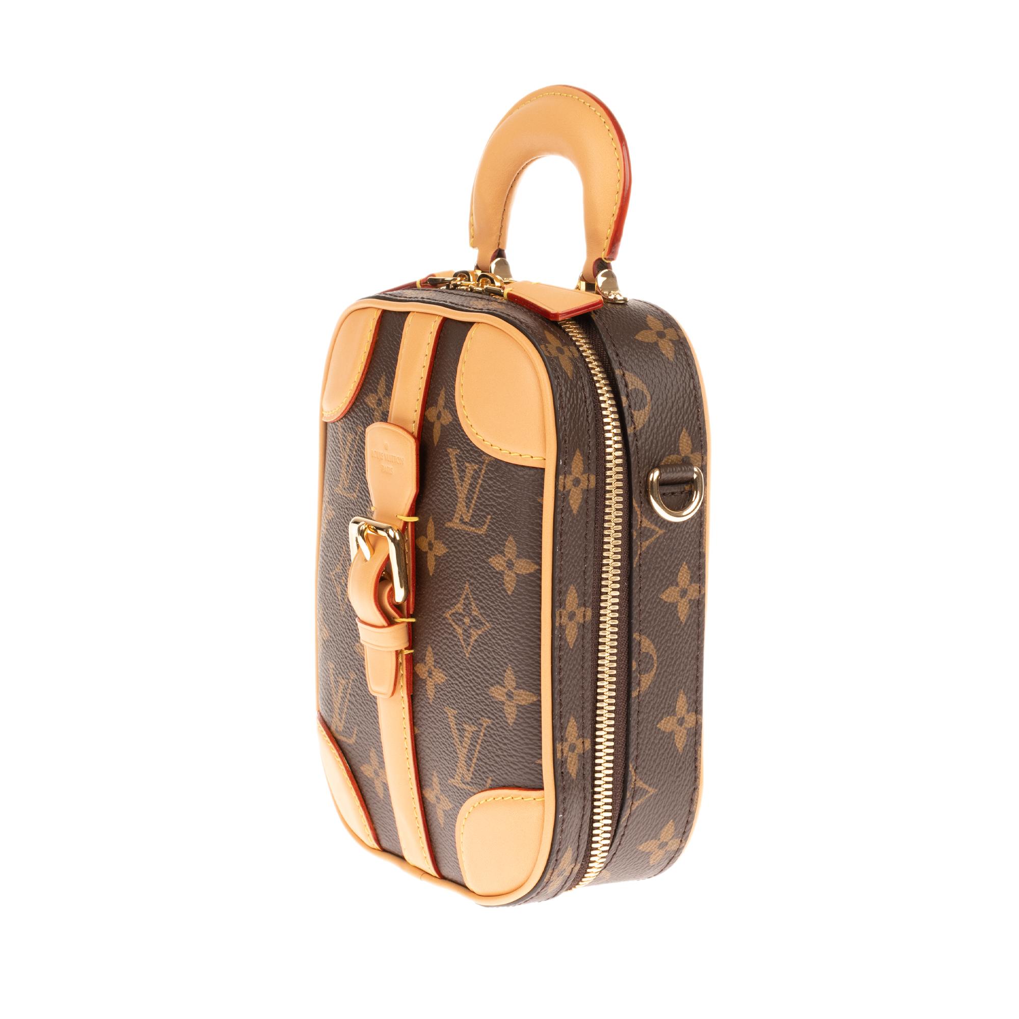 Brown BRAND NEW - Louis Vuitton Mini Trunk shoulder bag in monogram canvas