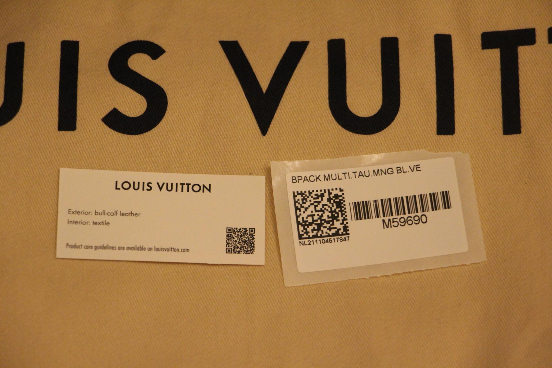 Brand New Louis Vuitton Taurillon Illusion Multipocket Backpack by Virgil Abloh 10