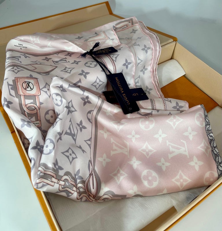 lv scarf for purse